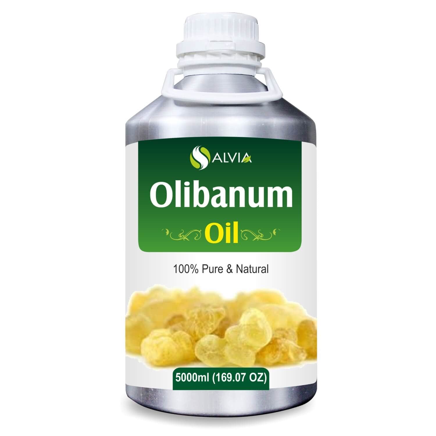 Salvia Natural Essential Oils 5000ml Olibanum Oil (Boswellia Serrata) 100% Pure Natural Essential Oil Soothes Chapped Skin, Nourishes Hair, Aromatherapy, Reduces Stretch Marks, Deals With Aging Signs Salvia Natural Essential Oils 5000ml Olibanum Oil (Boswellia Serrata) 100% Pure Natural Essential Oil Soothes Chapped Skin, Nourishes Hair, Aromatherapy, Reduces Stretch Marks, Deals With Aging Signs